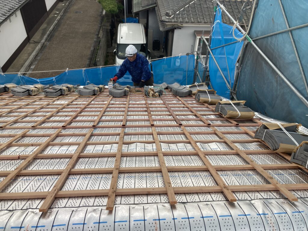 屋根工事 和瓦 | 一般社団法人全国古民家再生協会奈良第一支部